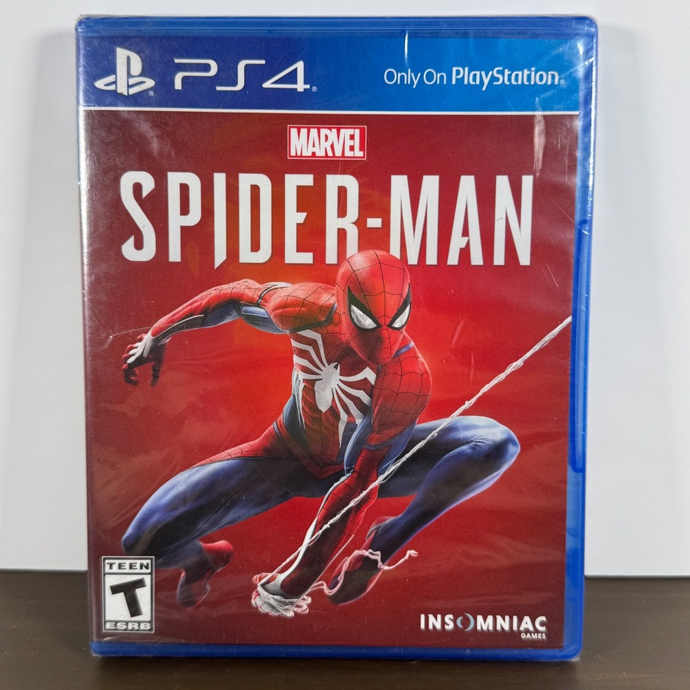 PS4 Spider-Man Marvel Video Game Sony Action Adventure New Sealed Bundle Edition